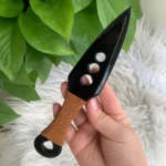 Black Obsidian Knife 7.5inch Obsidian Dagger Decorative Crystal Wholesale