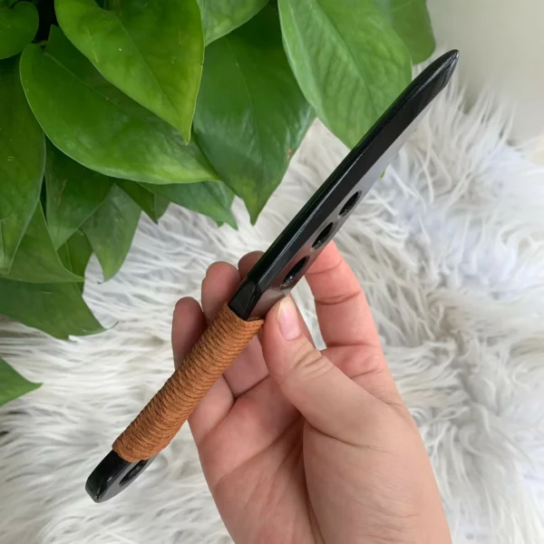 Black Obsidian Knife 7.5inch Obsidian Dagger Decorative Crystal Wholesale
