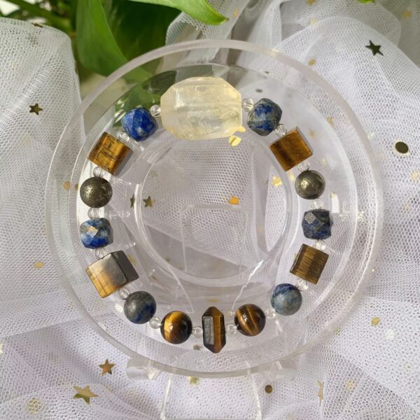Healing Bracelet Wholesale Crystal Bracelets Lapis Lazuli Tiger Eye  Pyrite Citrine Energy Collection