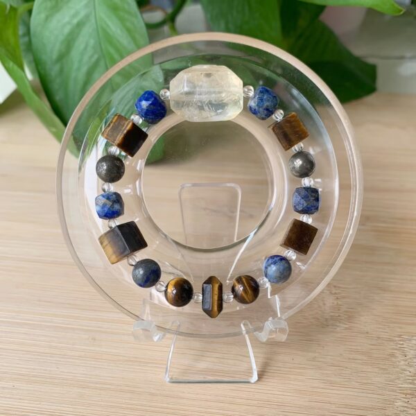 Healing Bracelet Wholesale Crystal Bracelets Lapis Lazuli Tiger Eye  Pyrite Citrine Energy Collection