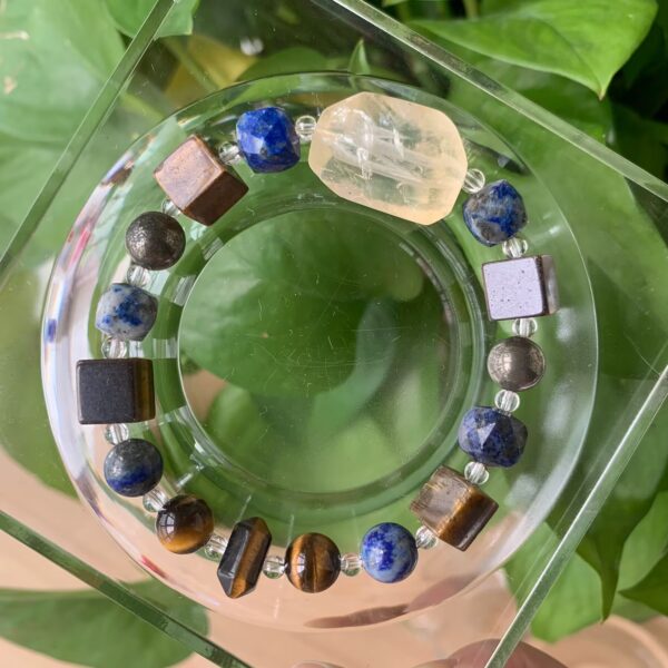 Healing Bracelet Wholesale Crystal Bracelets Lapis Lazuli Tiger Eye  Pyrite Citrine Energy Collection