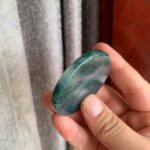 Round Moss Agate Disc Free Shipping Crystal Wholesale China