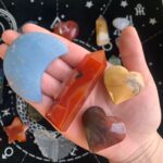 Bulk Crystals Free Shipping 23pcs Mixed Crystal Collection Carnelian Angelite Mookaite