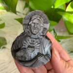 Natural Crystal Jesus Christian Gift Idea Crystal Carving Free Shipping