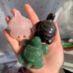 Crystal Sea Turtle Animal Home Decor & Spiritual Healing Crystal Turtle Figurine Bulk Free Shipping