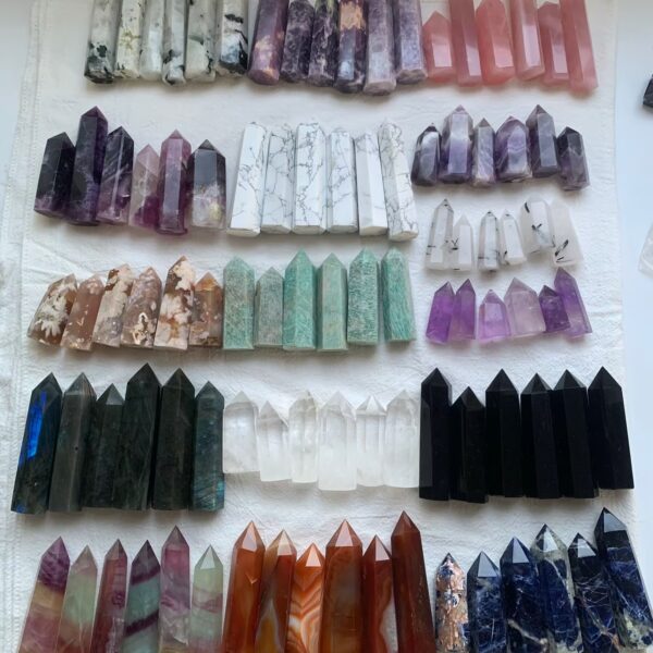 Wholesale Natural Crystal Towers Bulk Crystal Points Free Shipping