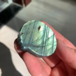 Unique Crystal Carvings Natural Labradorite Sunstone Moonstone Silver Obsidian Sculptures