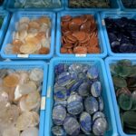 Crystal Worry Stone Natural Healing Pocket  Worry Stone for Stress Relief Anxiety Relief, Mindfulness & Focus