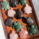 Crystal Sea Turtle Animal Home Decor & Spiritual Healing Crystal Turtle Figurine Bulk