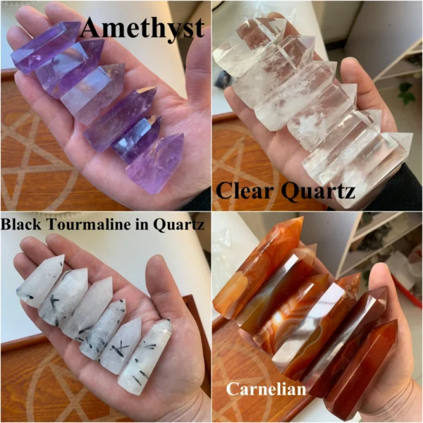 Wholesale Natural Crystal Towers Bulk Crystal Points Free Shipping