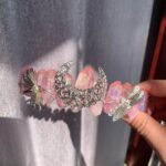 Aura Crystal Crown Colorful Aura Coated Natural Quartz Headband for Festival, Cosplay Witchy & Bridal Free Shipping