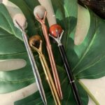 Crystal Pen With Crystal Sphere Free Shipping Gemstone Gift Manifestation Pens