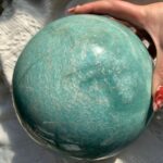 Large Amazonite Sphere 7.2inch Natural Crystal Wholesale Free Shipping