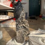 Large Sphalerite Tower Natural Druzy Sphalerite Point Free Shipping 335mm