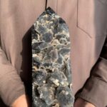 Large Sphalerite Tower Natural Druzy Sphalerite Point Free Shipping 335mm
