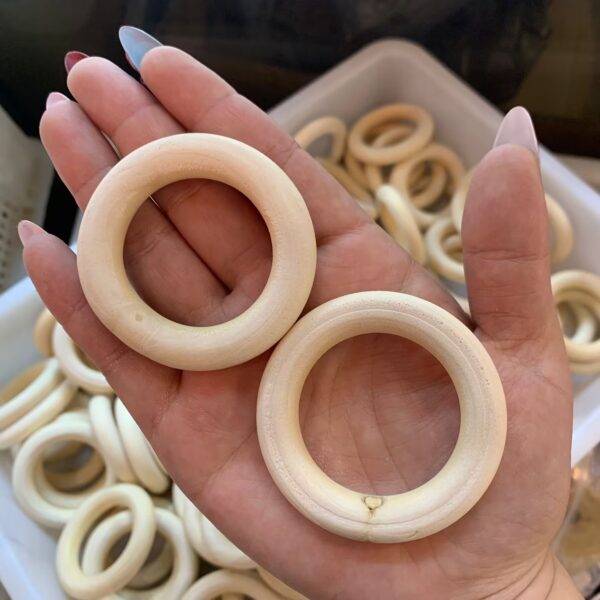 Wooden Circle Crystal Sphere Egg Holder Orb Stand Display Free Shipping