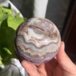 Amethyst Mexican Agate Sphere Natural Crystal China Supplier Donghai