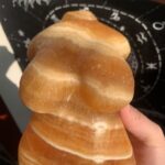 Banded Calcite Fat Female Body Wholesale Crystal Goddess Torso Bulk
