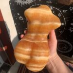 Banded Calcite Fat Female Body Wholesale Crystal Goddess Torso Bulk