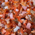 Carnelian Fish with Hole Hand Carved Crystal Goldfish Pendant for Jewelry Making