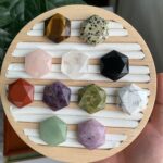 Crystal Star of David Sacred Geometry Energy Amplifier Reiki Crystal Hexagon