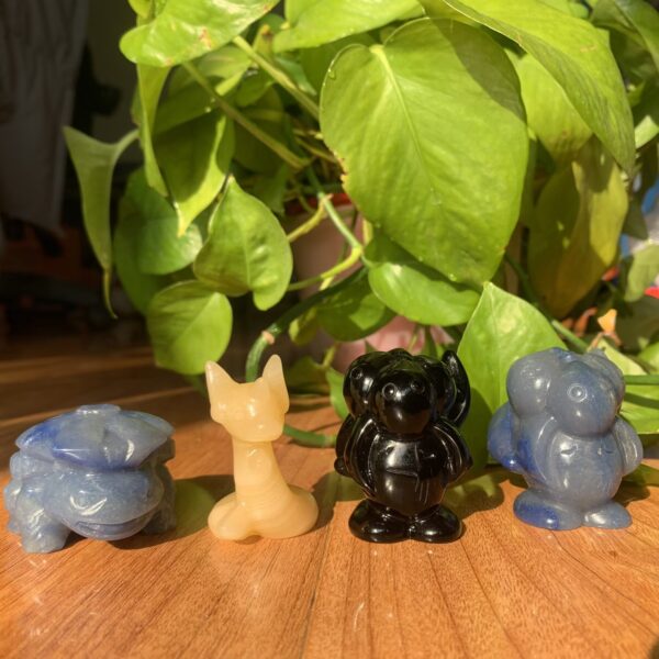 Crystal Pokemon Carving Gift Home Decor Display Bulk Crystal Pokemon Wholesale