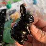 Natural Crystal Rabbit Mixed Stones Bulk Crystal Rabbit for Healing Decor Gift