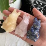 Natural Crystal Rabbit Mixed Stones Bulk Crystal Rabbit for Healing Decor Gift