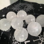 Optical Calcite Sphere Wholesale Small Iceland Spar Sphere Bulk Natural Crystal
