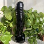 Large Obsidian Penis Natural Crystal Dildo Decoration Gift Collection