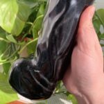 Large Obsidian Penis Natural Crystal Dildo Decoration Gift Collection