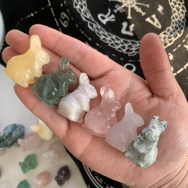 Mini Crystal Rabbit Small Natural Crystal Rabbit Wholesale China Supplier