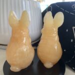 Orange Calcite Rabbit Honey Calcite Rabbit Crystal Wholesale China