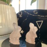 Small Rose Quartz Rabbit Wholesale Small Crystal Rabbit for Love Energy Home Decor Gifts