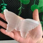 Selenite Butterfly Angel Aura Coated Selenite Butterfly Crystal Satin Spar Selenite