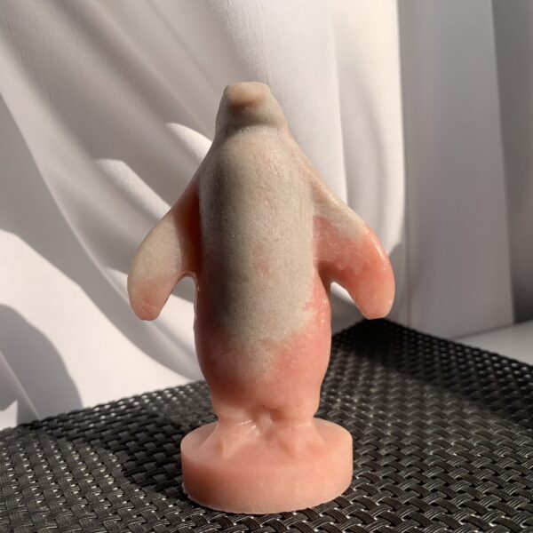 Natural Pink Opal Penguin Carving Wholesale Crystal Penguin Healing Animal